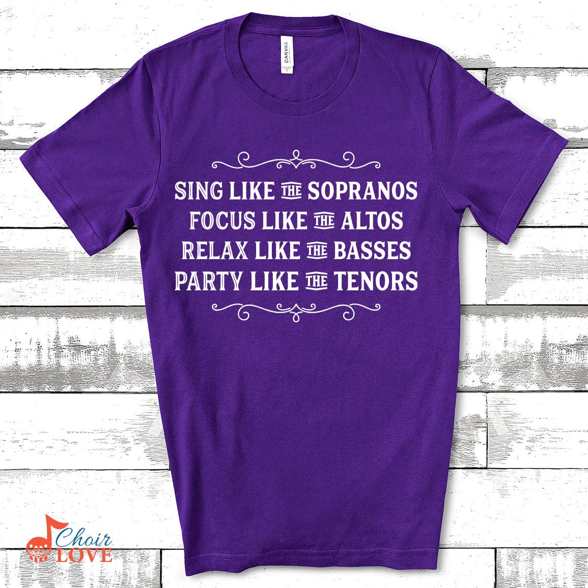 Gifts For Singers, Musical Theatre, Choir, Choir Director, Sing Like The Unisex Jersey Short-Sleeve T-Shirt