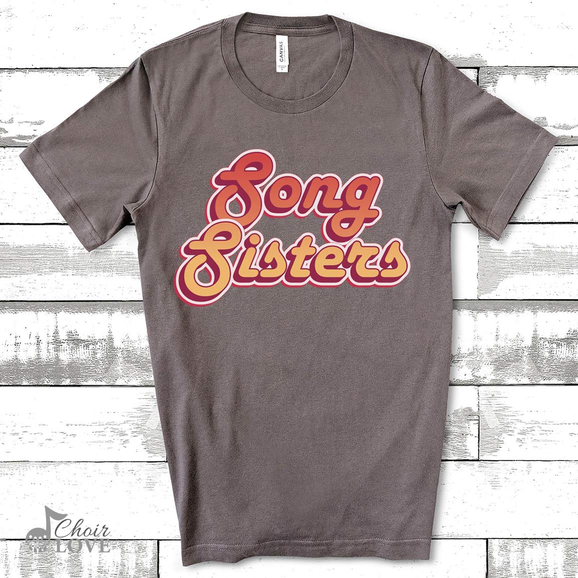 Song Sisters Unisex Jersey Short-Sleeve T-Shirt, Gift For Soul Sisters, Best Friends Gift, Singer Gift