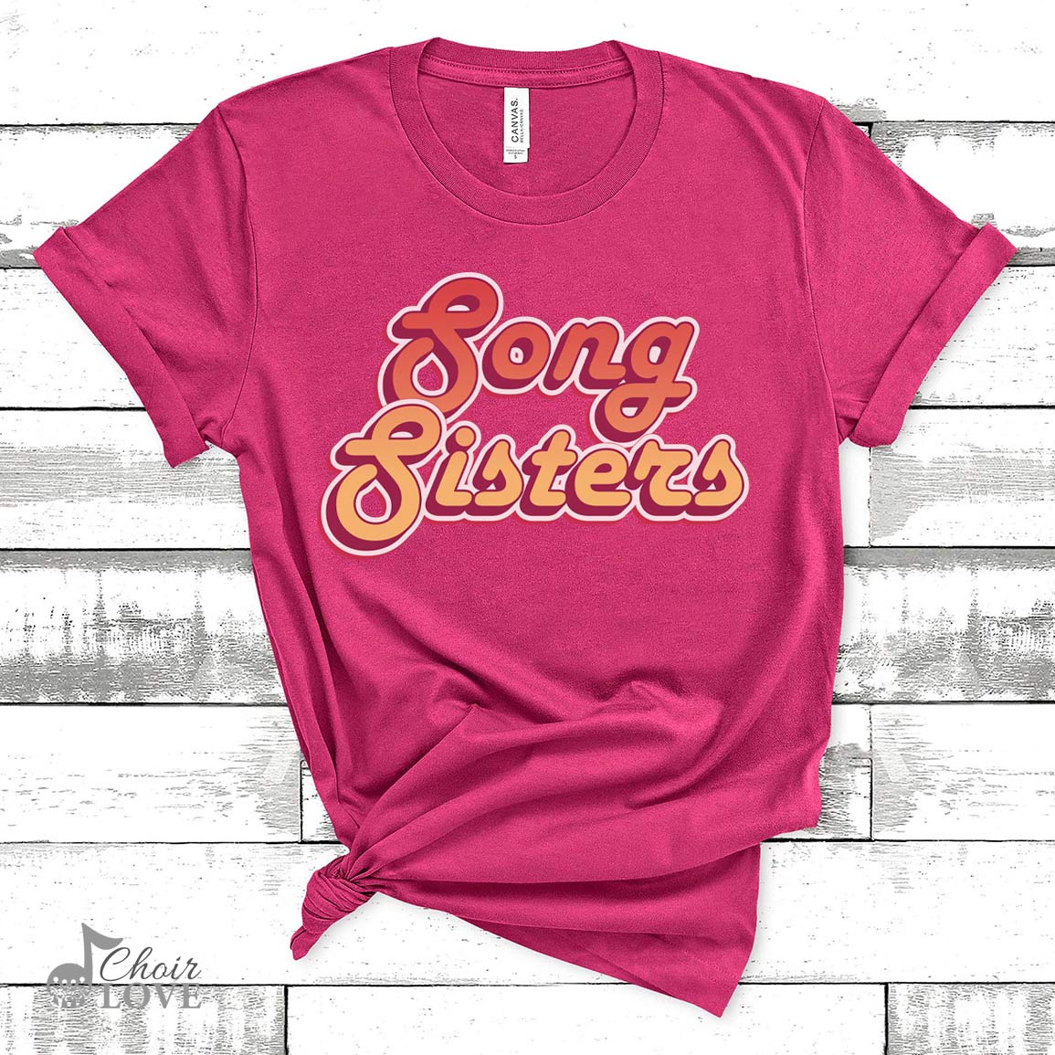 Song Sisters Unisex Jersey Short-Sleeve T-Shirt, Gift For Soul Sisters, Best Friends Gift, Singer Gift