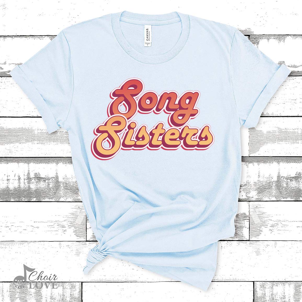 Song Sisters Unisex Jersey Short-Sleeve T-Shirt, Gift For Soul Sisters, Best Friends Gift, Singer Gift