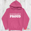 Music Gift, Gifts For Singer, Soprano, Vocalist, Choir, Musical Theatre, Soprano Proud Pullover Hoodie