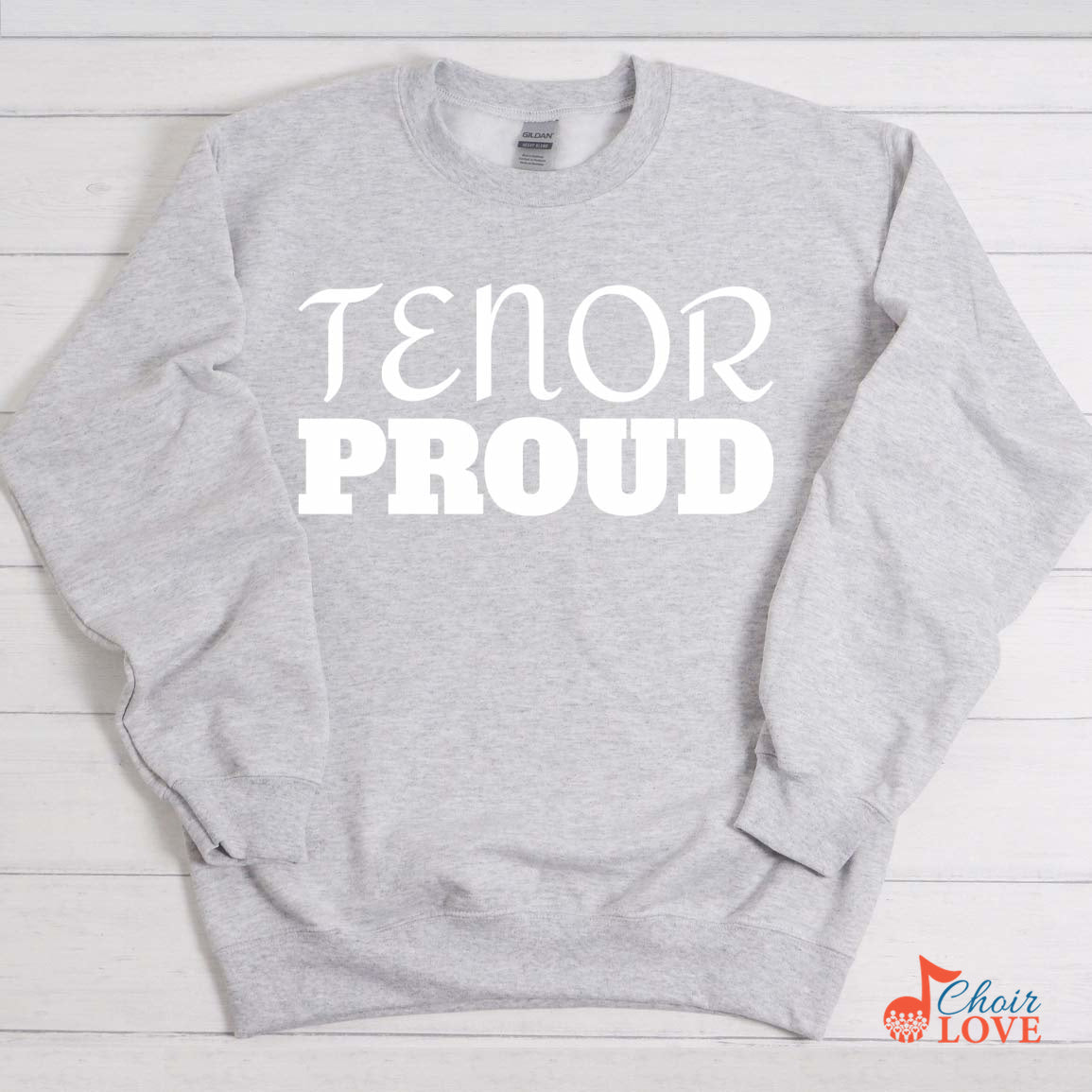 Music Gift, Gifts For Singer, Tenor, Soloist, Choir, Musical Theatre, Tenor Proud Unisex Crewneck Pullover Sweatshirt