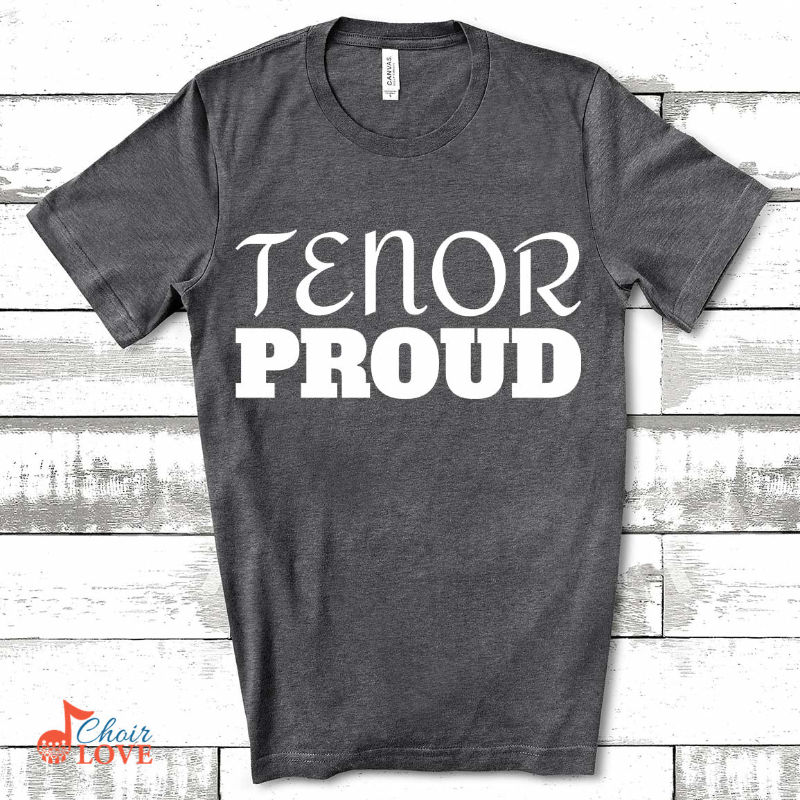 Music Gift, Gifts For Singer, Tenor, Vocalist, Choir, Musical Theatre, Tenor Proud Unisex Jersey Short-Sleeve T-Shirt