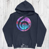 Music Hoodie, Gifts For Choir, Musicians, Choralists Watercolor Treble Clef Pullover Hoodie