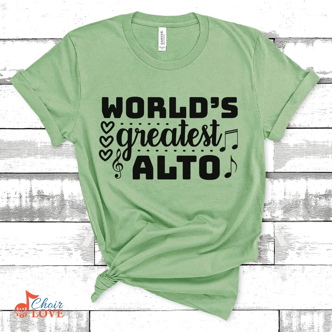 Gifts For Singer, Music Gift, Musical Theatre Gift, World's Greatest Alto Unisex Jersey Short-Sleeve T-Shirt