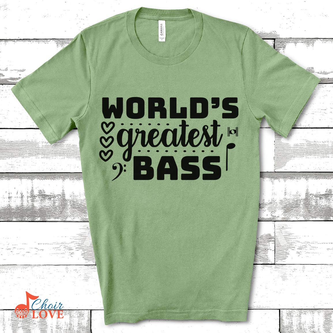 Gifts For Singer, Music Gift, Musical Theatre Gift, World's Greatest Bass Unisex Jersey Short-Sleeve T-Shirt