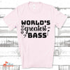 Gifts For Singer, Music Gift, Musical Theatre Gift, World's Greatest Bass Unisex Jersey Short-Sleeve T-Shirt