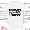 Gifts For Singer, Music Gift, Musical Theatre Gift, World's Greatest Bass Unisex Jersey Short-Sleeve T-Shirt