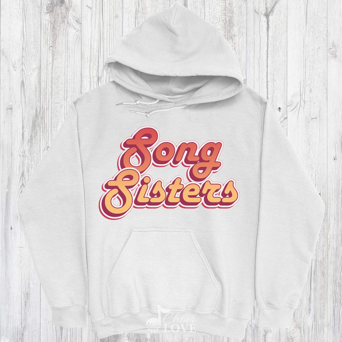 Song Sisters Pullover Hoodie, Gift For Musician, Choir Gift, Soul Sister Gift