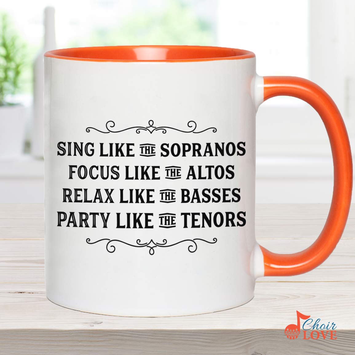 Music Gift, Gifts For Singer, Choir, Choralist, Chanteuse, Musical Theatre, Sing, Focus, Relax And Party Like Accent Mug