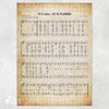 O Come All Ye Faithful Holiday Jigsaw Puzzle, Christmas Puzzle, Music Gift, Music Education, Fun Choir Gift