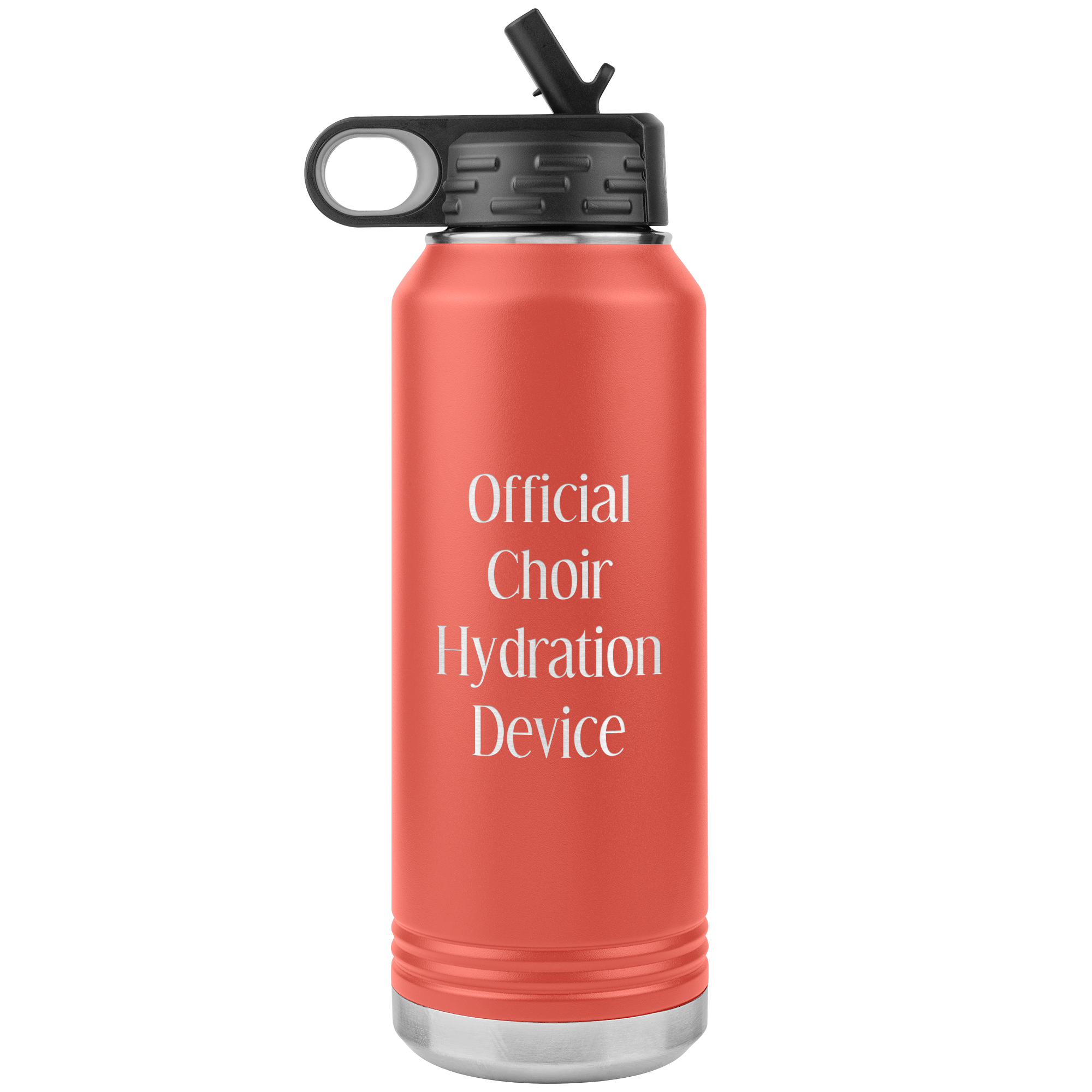 Official Choir Hydration Device 32oz Stainless Water Bottle Tumbler - Choir Love