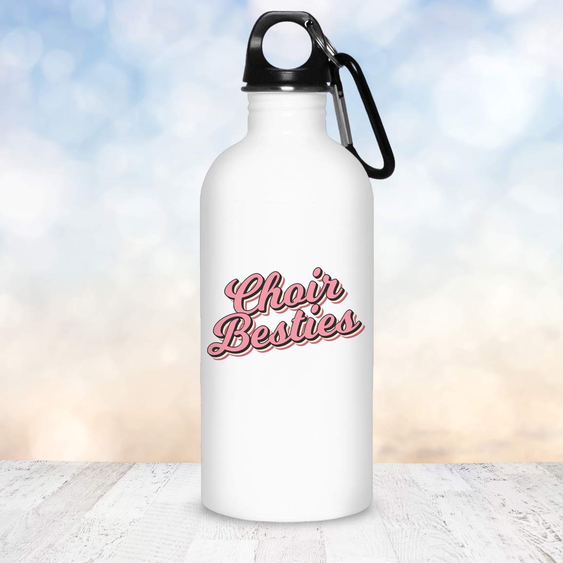 Gift For Singers, Gift For Best Friend, Choral Singing Gift, Choir Besties Stainless Steel Water Bottle