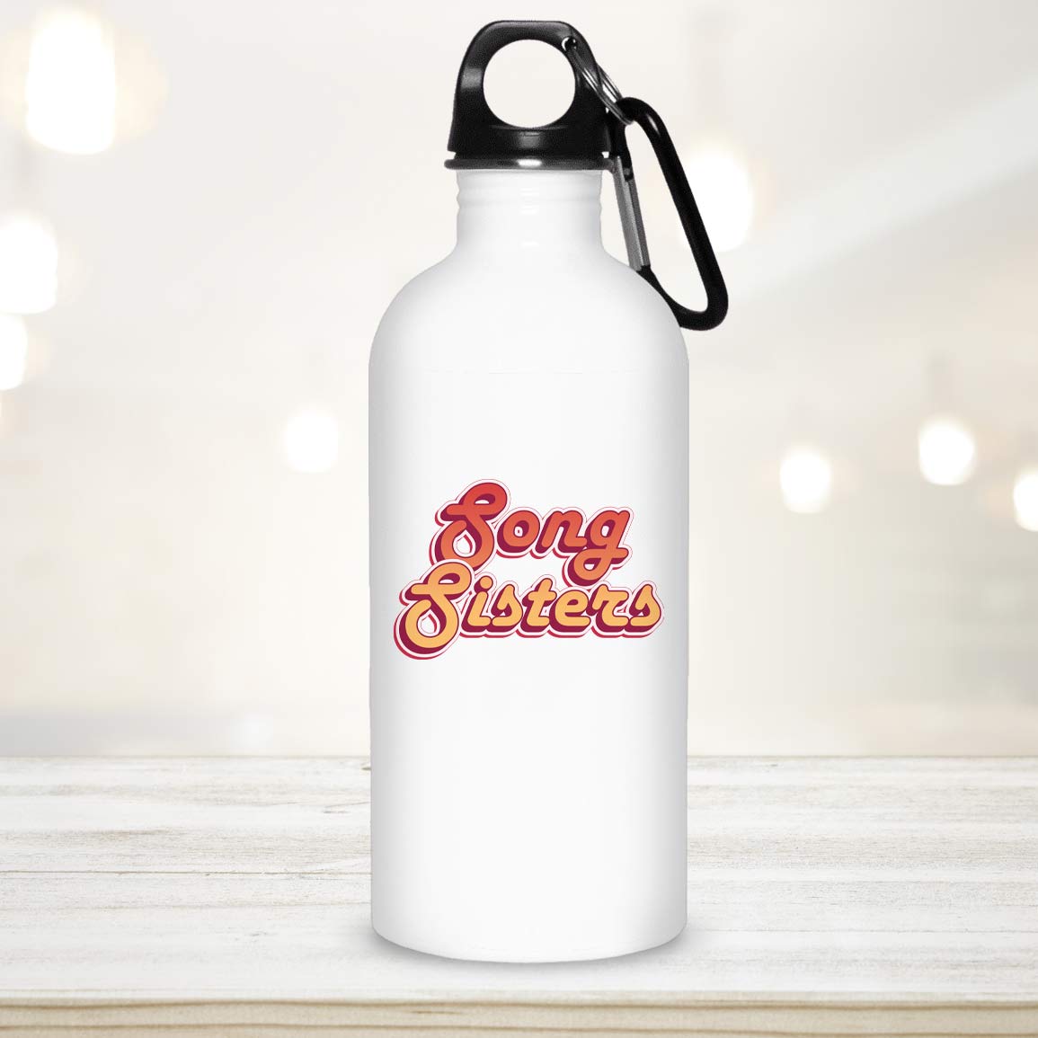 Soul Sisters Gift, Gift For Singer, Best Friend Gift Song Sisters Stainless Steel Water Bottle